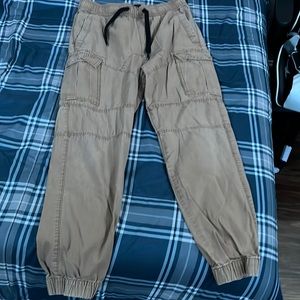 Mens cargo joggers medium